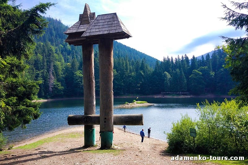 Озеро Синевир, водоспад Шипіт