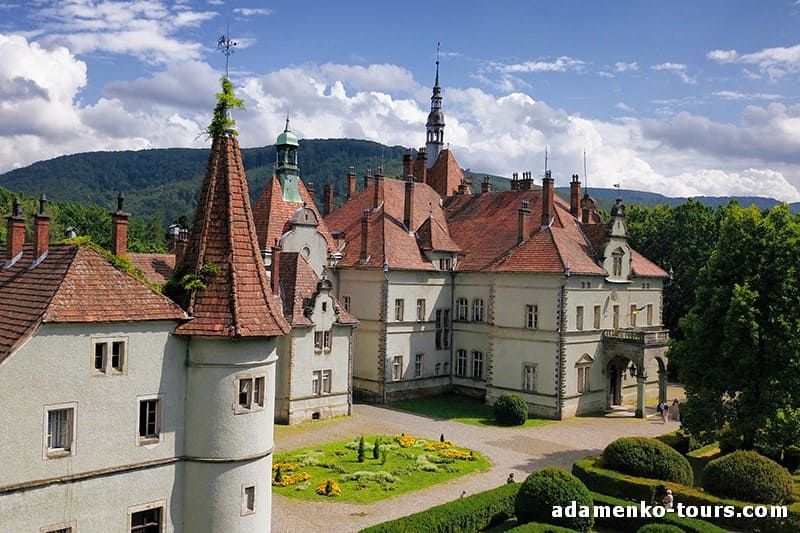 Замки Закарпаття. Шенборн Юерег вар