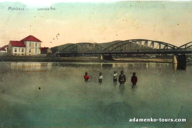 Старый мост Мукачева