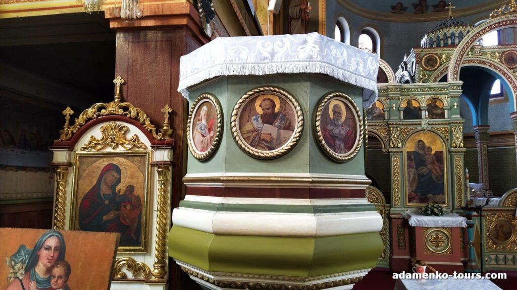 Доробратовская церковь. Интерьер