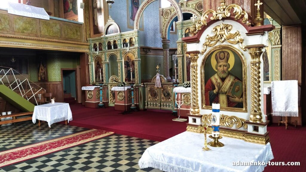 Доробратовская церковь. Интерьер
