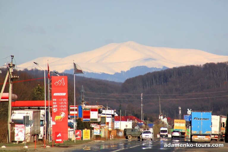 Полонина Боржава. Гора Стой.