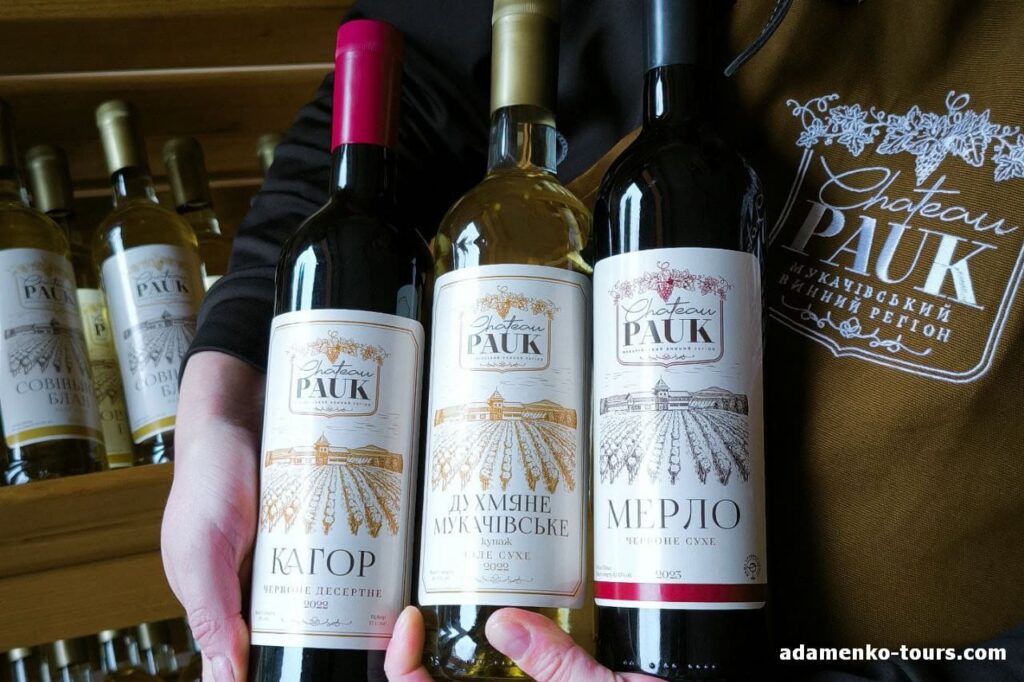 дегустація вин Шато Паук (Chateau Pauk)